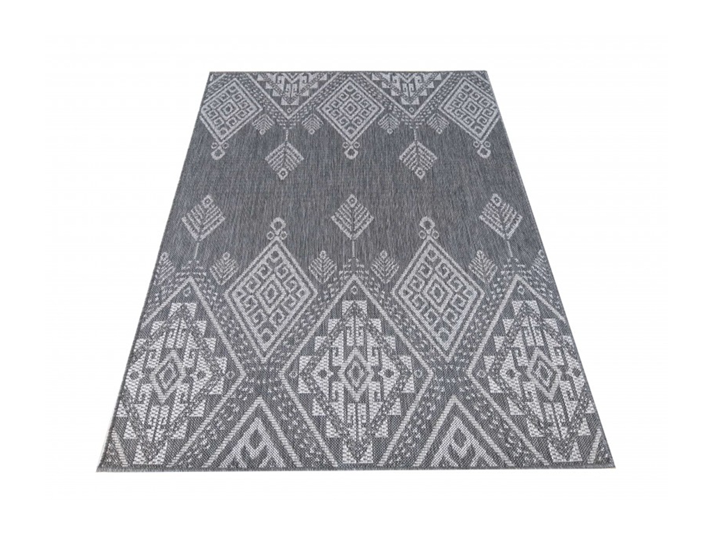 DY Sivý moderný koberec Zara 13 Rozmer: 80x150 cm