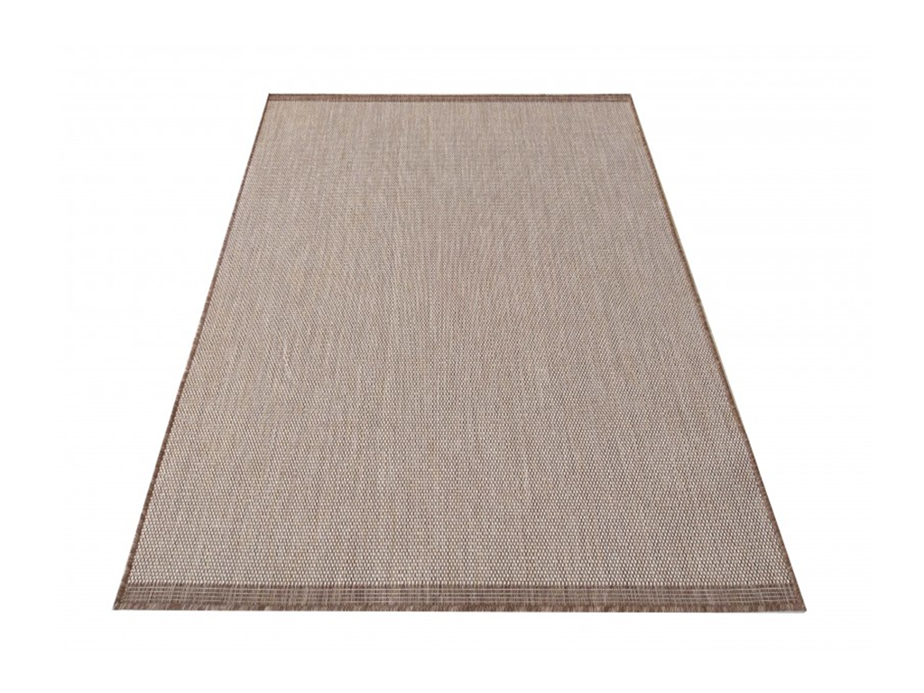 DY Hnedý obojstranný tkaný koberec Zara 14 Rozmer: 80x150 cm