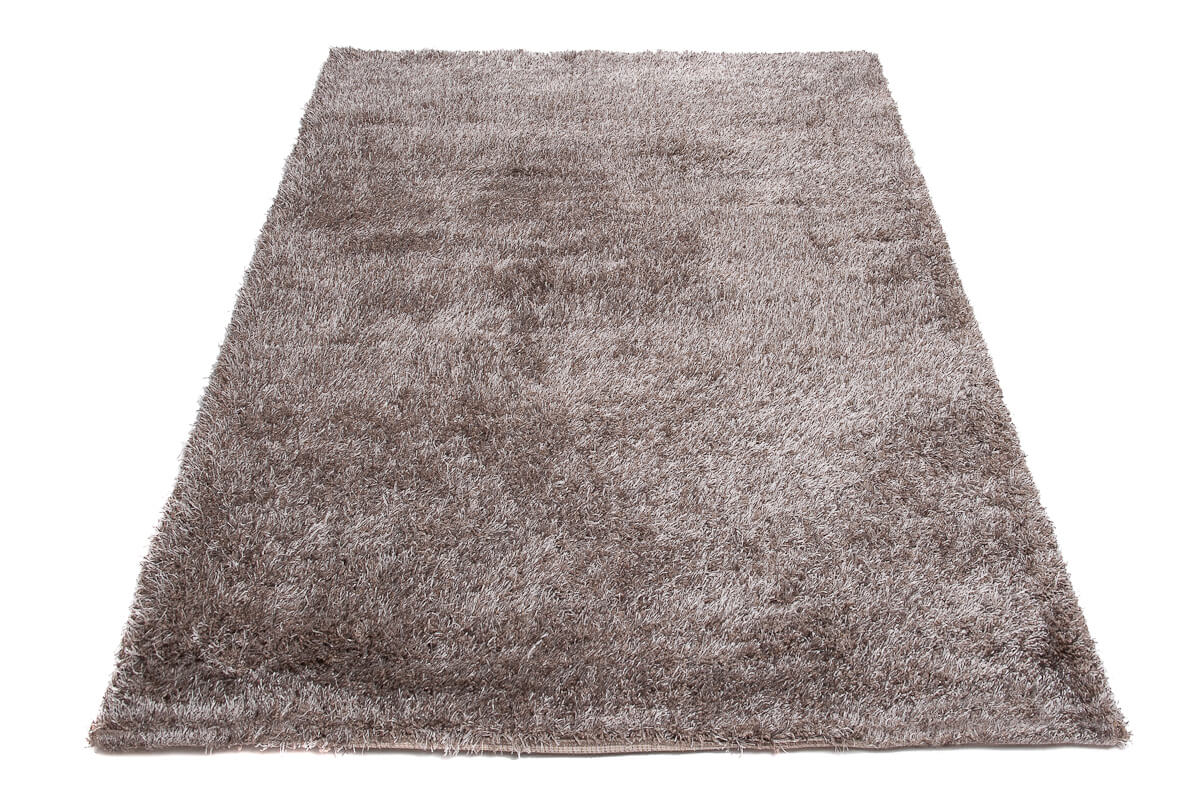 TA Hnedý plyšový jednofarebný koberec Chevron Rozmer: 240x330 cm