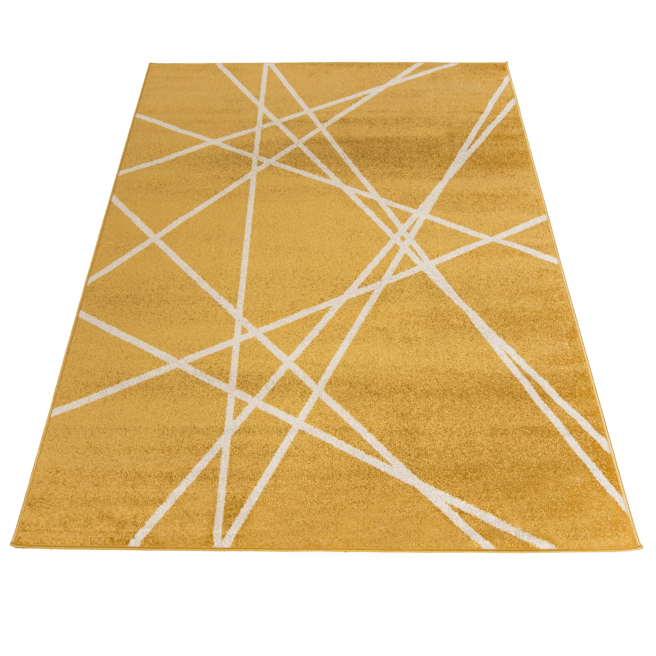 TA Žltý vzorovaný koberec Astoria Rozmer: 80x150 cm