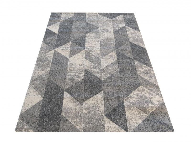 DY Sivý vzorovaný koberec Feel Rozmer: 120x170 cm