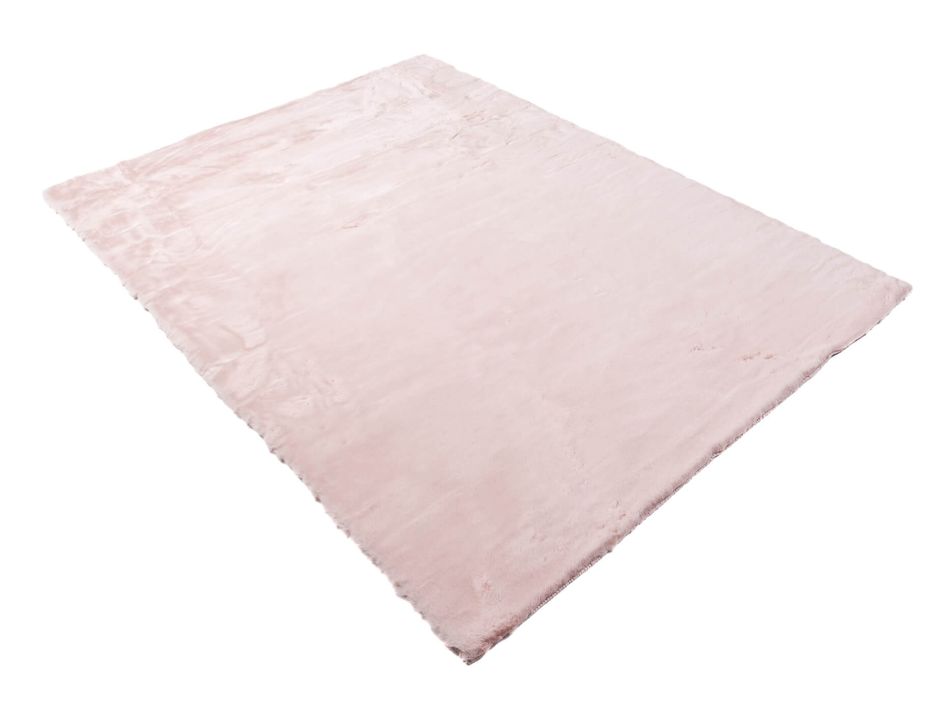 TA Ružový plyšový koberec Rabbit 100x200