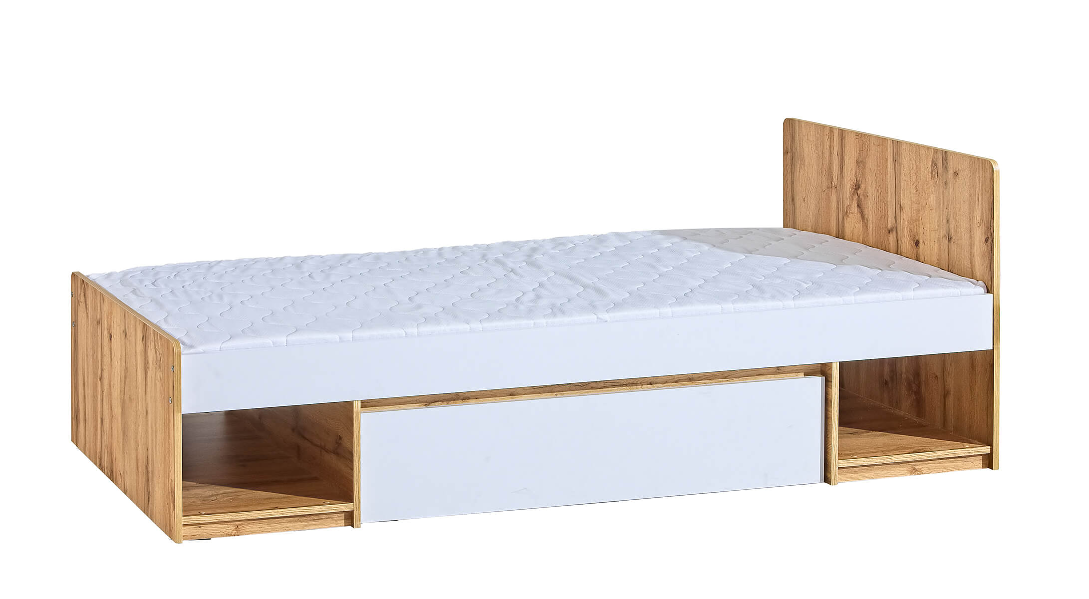 DL Detská posteľ s úložným priestorom Astana 195x90 - dub