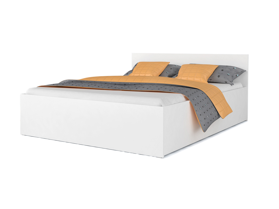 GL Jednolôžková posteľ Dolly s úložným priestorom - biela Rozmer: 200x120