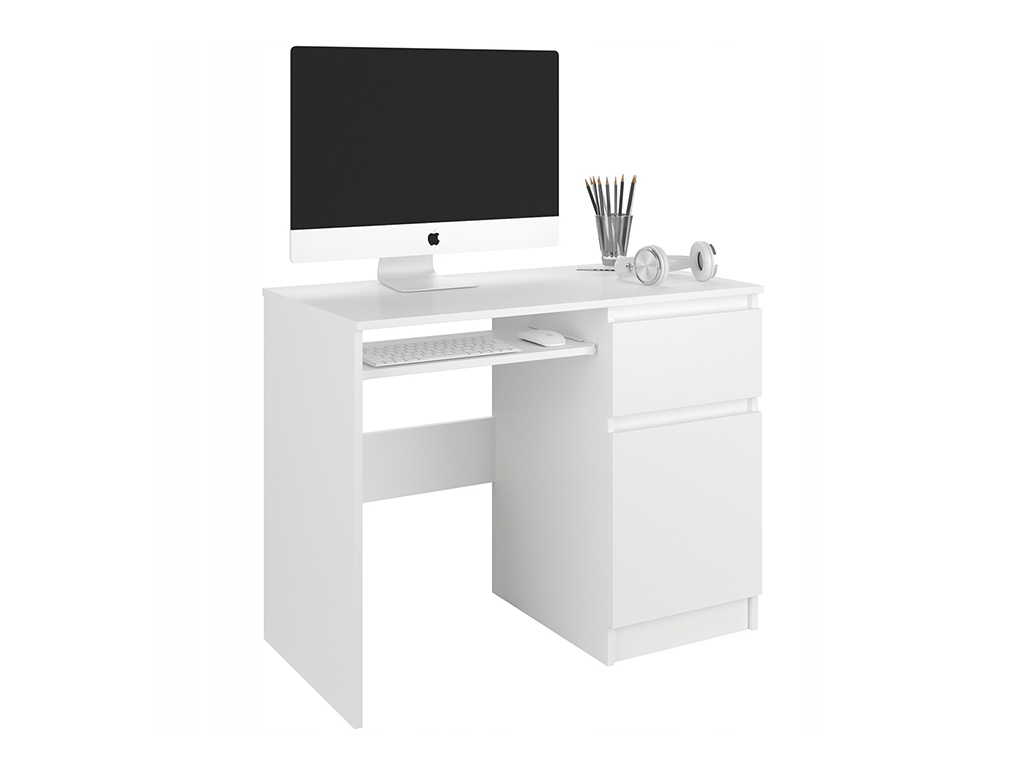 MB Písací stôl Cali N33 - biela
