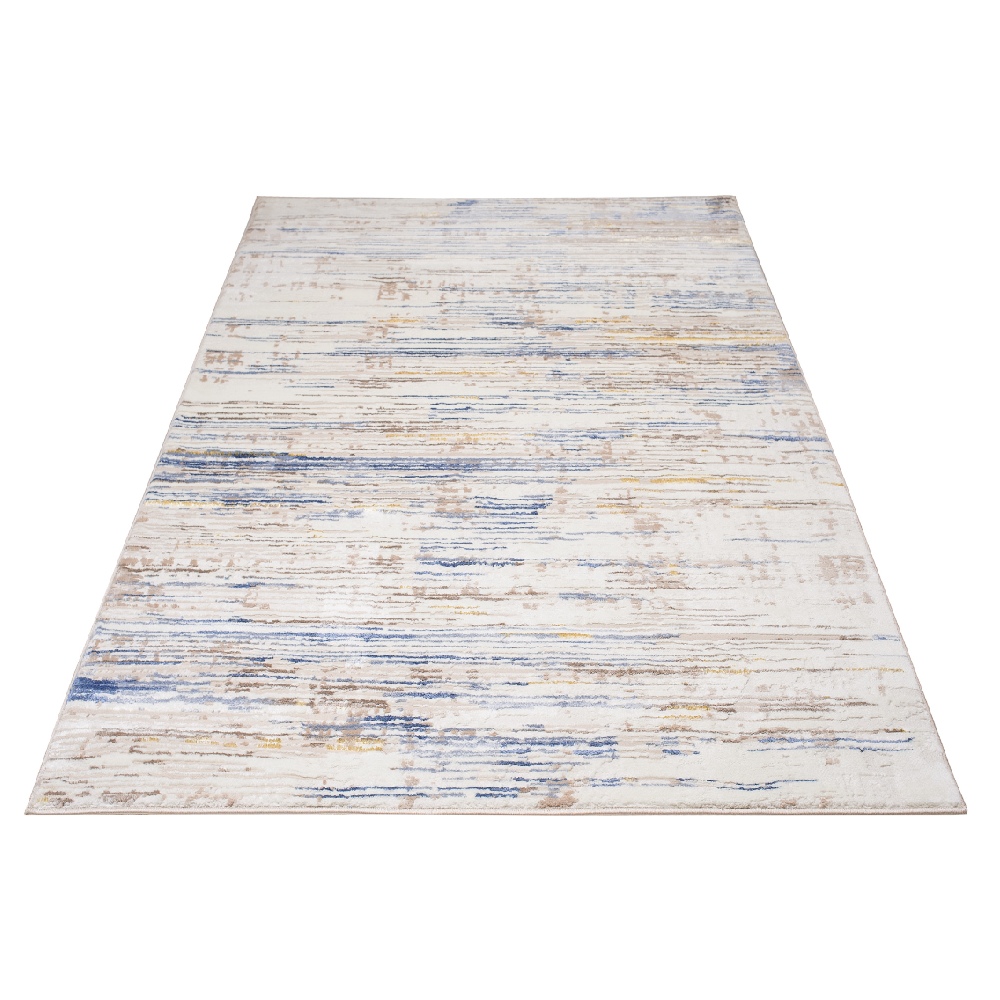 Béžovo-modrý moderný koberec Getta Rozmer: 80x150 cm