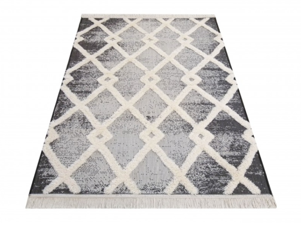 DY Sivý škandinávsky koberec Beldo Rozmer: 160x230 cm