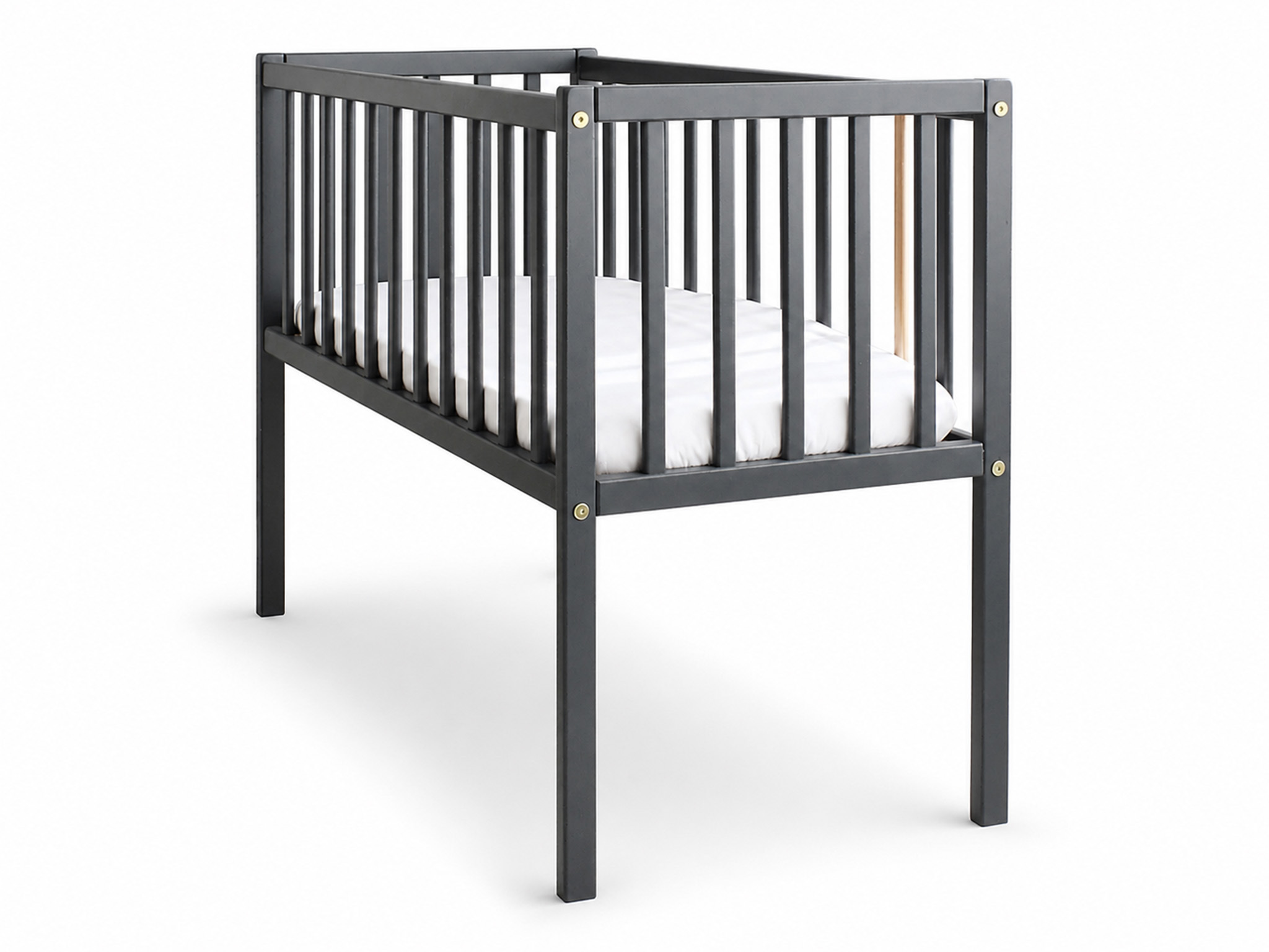 WO Detská postieľka Crib Stardust 90x40 - antracit