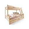 Poschodová posteľ Petra 6 200x120x90 - prírodná