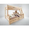 Drevená poschodová posteľ Petra 6