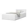 Jednolôžková posteľ s výklopným roštom Buster 120x200 - biela