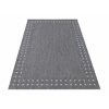 Obojstranný tkaný koberec Zara 11 Grey