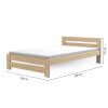 Jednolôžková posteľ 120x200 Marika - borovica