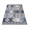 Modrý orientálny koberec Linet