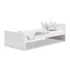 Jednolôžková posteľ s úložným priestorom 90x200 Dante - biela