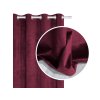 Velúrový záves Velvet bordový 140x250