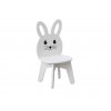 Detská stolička Zajačik určená pre deti, vhodná do detského kútika.