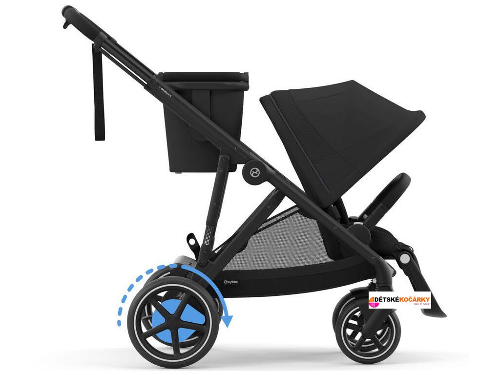 26847 5 kocarek cybex e gazelle s 2025 darek moon black black frame