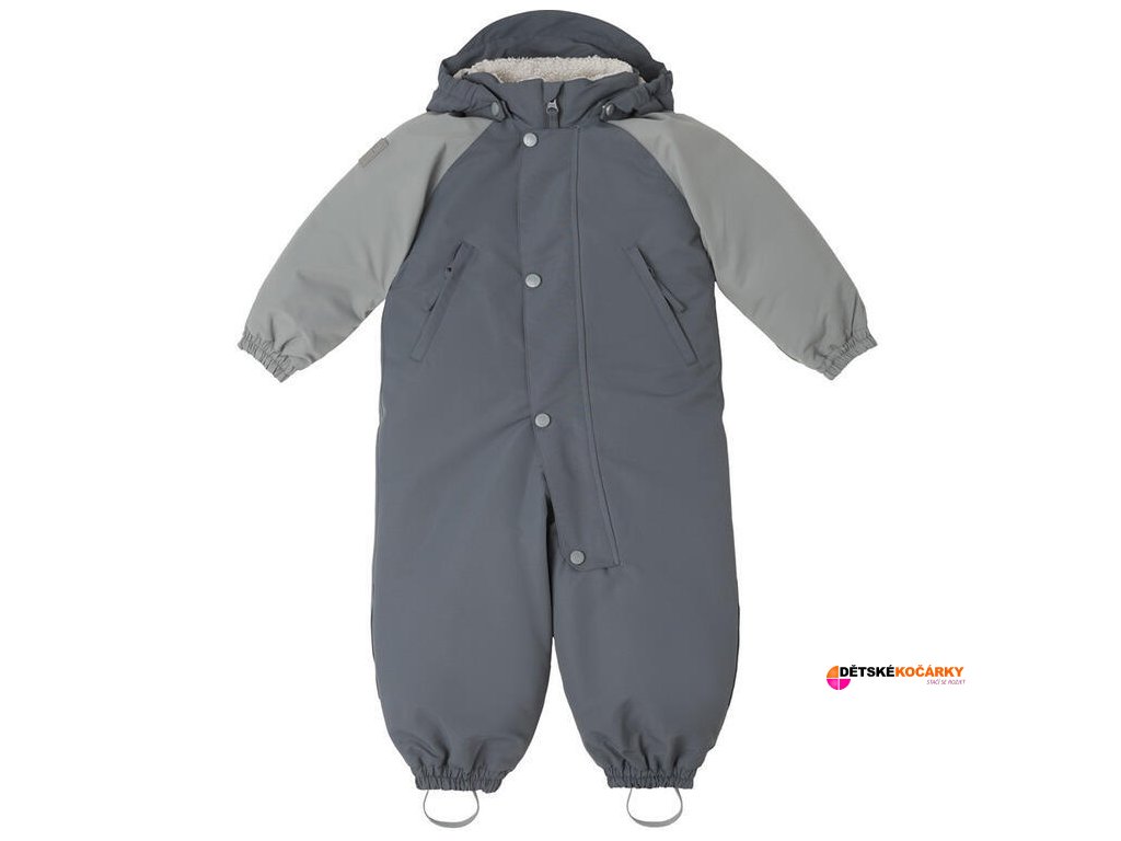 Kombinéza LEOKID Color Block 2024, fjord gray/vel. 2 - 3 roky (vel. 92)