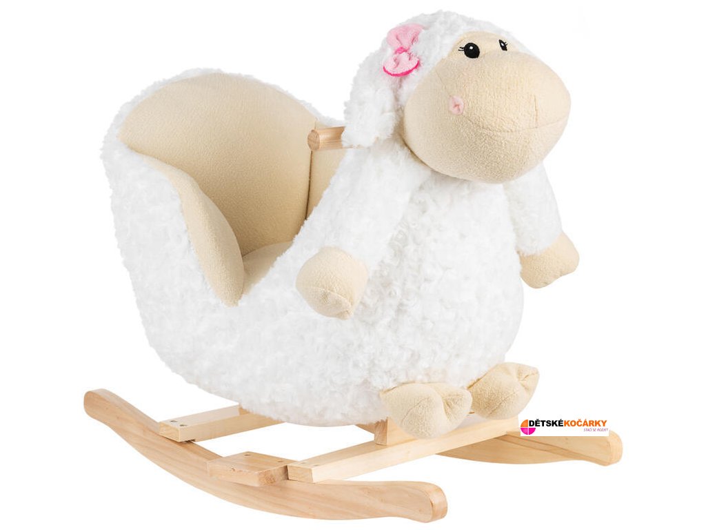 Houpací křesílko KIKKABOO 2024, ovečka