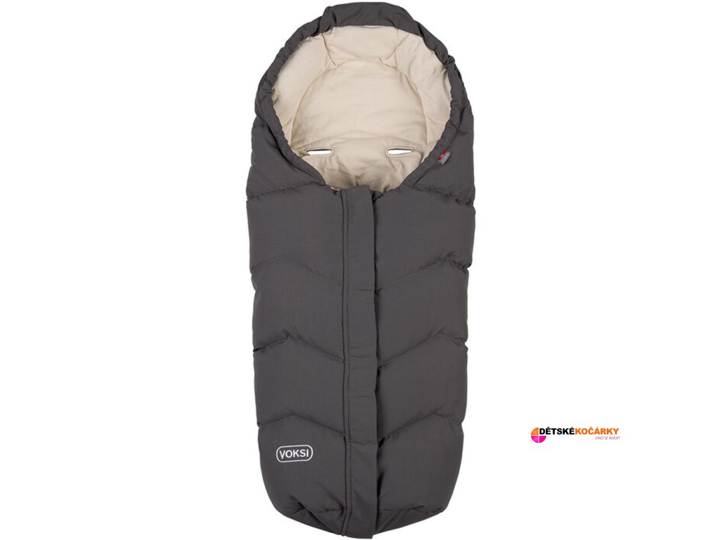 Fusak do autosedačky VOKSI Move 2026, grey solid