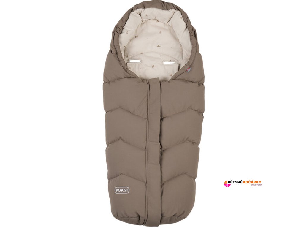 Fusak do autosedačky VOKSI Move 2026, walnut clover