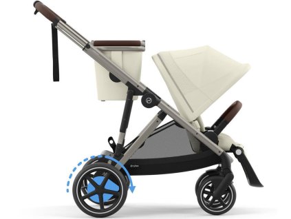 26829 5 kocarek cybex e gazelle s 2025 darek seashell beige taupe frame