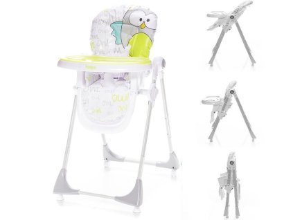 Jídelní židlička ZOPA Monti 2026, griffin grey