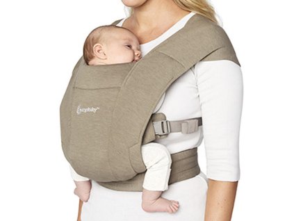 Nosítko ERGOBABY Embrace Soft Knit 2026, soft olive