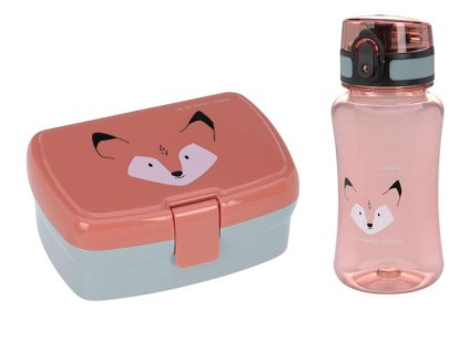 Svačinový set LÄSSIG Lunch Set About Friends 2026, fox