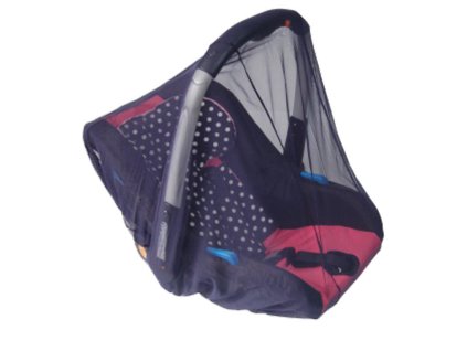 Síť proti hmyzu EMITEX na autosedačku, černá