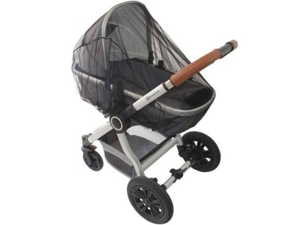 Síť proti hmyzu EMITEX na kočárek 2025, černá