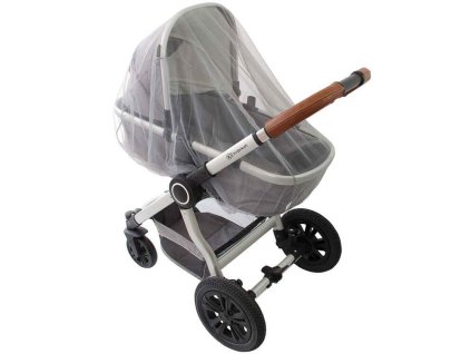 Síť proti hmyzu EMITEX na kočárek 2026, šedá