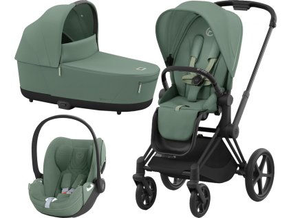 27729 04 matt black leaf green cybex priam comfort 2023 2024