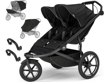 28104 5 kocarek thule set 5v1 urban glide 3 double 2024 black