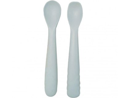 Silikonové lžičky BO JUNGLE B-Spoon Shape 2ks 2025, grey