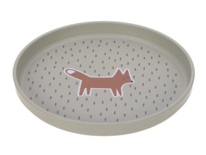 Dětský talíř LÄSSIG Plate PP/Cellulose 2026, little forest fox