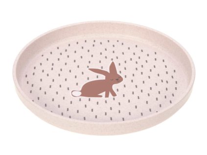 Dětský talíř LÄSSIG Plate PP/Cellulose 2026, little forest rabbit