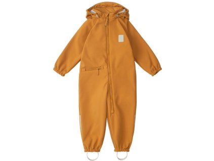 Softshellový overal LEOKID 2024, ginger cloudberry - vel.74