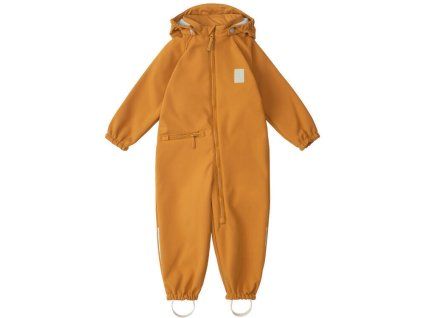 Softshellový overal LEOKID , ginger cloudberry - vel.74