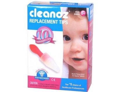 CLEANOZ -náhradní jednorázové nástavce pro nosní odsávačku Clean