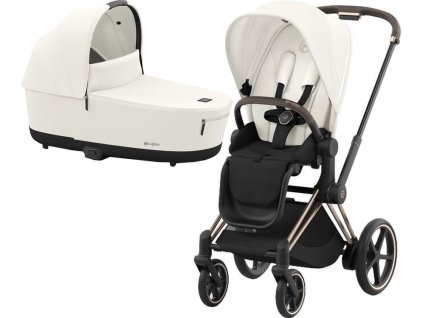 29472 29472 kocarek cybex e priam rosegold seat pack 2024 vcetne korby off white