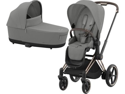29496 29496 kocarek cybex e priam rosegold seat pack 2024 vcetne korby mirage grey