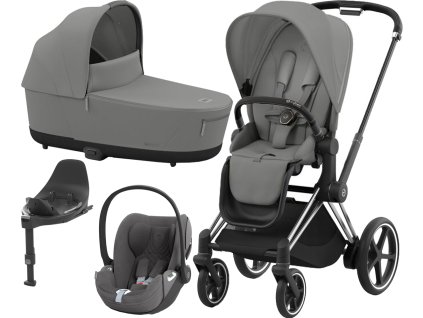 02 CHRO BLACK Mirage grey CYBEX e Priam Comfort Cloud T i Size PLUS 2023 2024