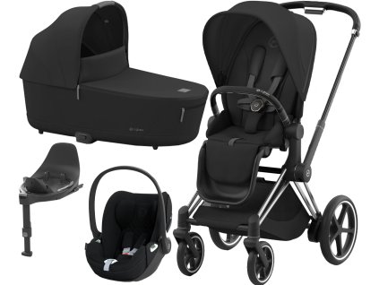 02 CHRO BLACK Sepia black CYBEX e Priam Comfort Cloud T i Size PLUS 2023 2024