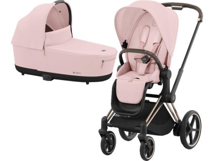 29556 29556 kocarek cybex e priam rosegold seat pack 2024 vcetne korby peach pink