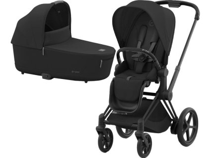 29568 29568 kocarek cybex e priam matt black seat pack 2024 vcetne korby sepia black