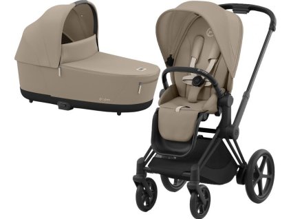 29592 29592 kocarek cybex e priam matt black seat pack 2024 vcetne korby cozy beige