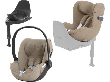 Autosedačky CYBEX T-Line Platinum Line Modulární systém 2024, cozy beige PLUS