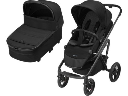 Kočárek MAXI-COSI Lila XP+ 2v1 2025, essential black
